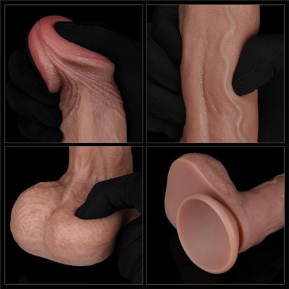 LOVETOY - DILDO DUAL LAYER 9