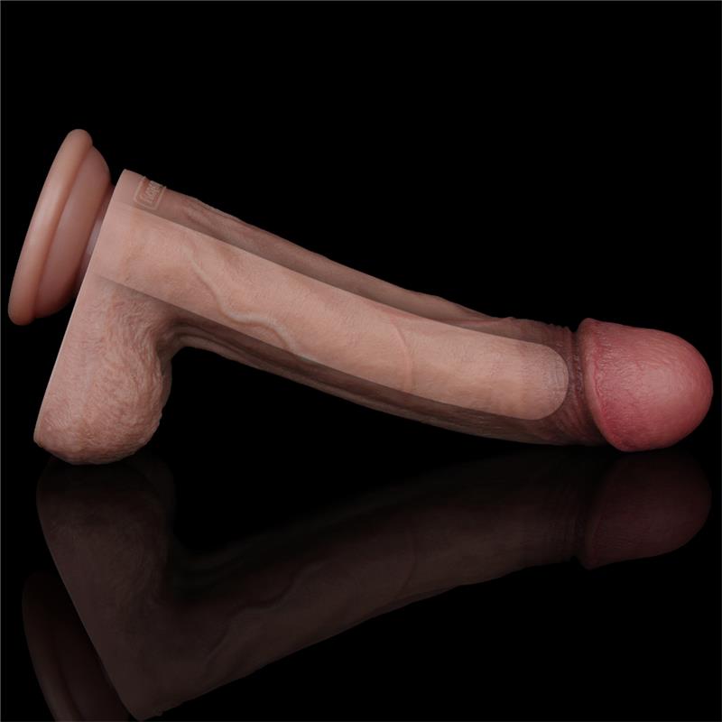 LOVETOY - DILDO DUAL LAYER 9