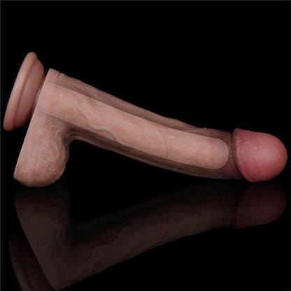LOVETOY - DILDO DUAL LAYER 9
