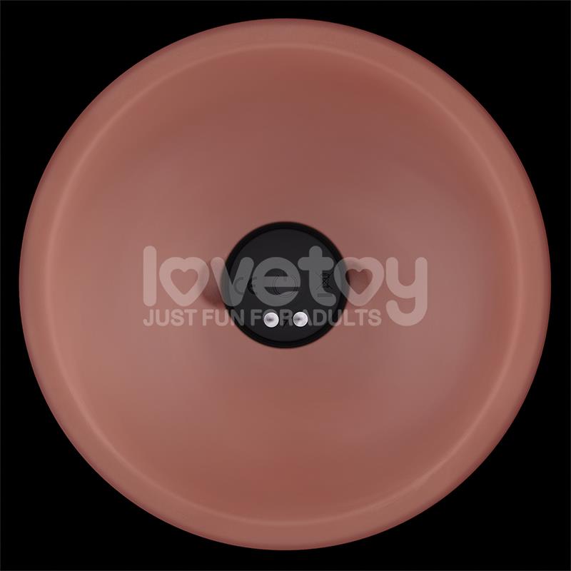 LOVETOY - DILDO DUAL LAYER CON VIBRACIÓN 6