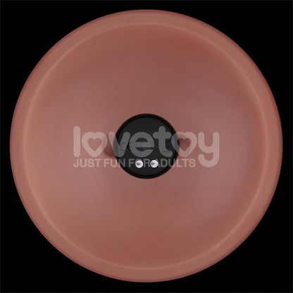 LOVETOY - DILDO DUAL LAYER CON VIBRACIÓN 6