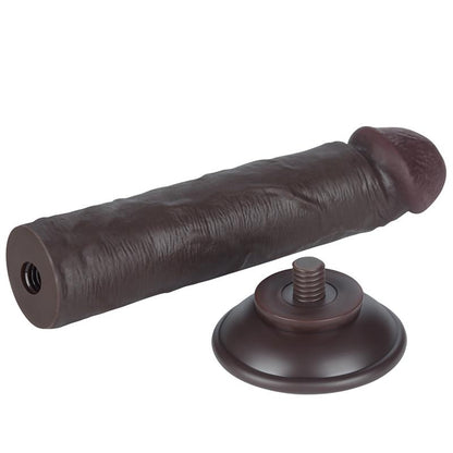 LOVETOY - DILDO DUAL LAYER PIEL DELIZANTE RETRACTIL 8