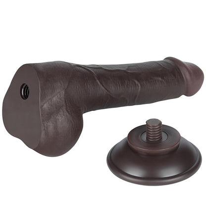 LOVETOY - DILDO DUAL LAYER PIEL DESLIZANTE RETRACTIL 7.5