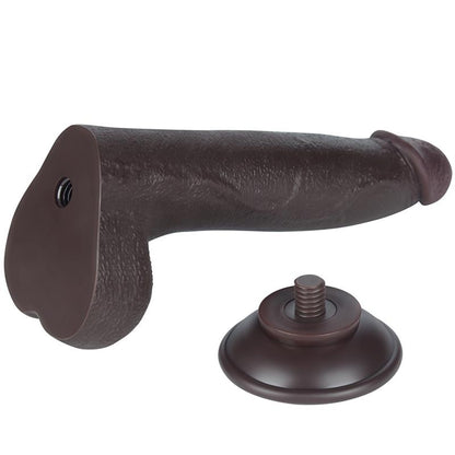 LOVETOY - DILDO DUAL LAYER PIEL DESLIZANTE RETRACTIL 8.5