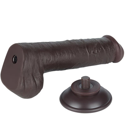 LOVETOY - DILDO DUAL LAYER PIEL DESLIZANTE RETRACTIL 8
