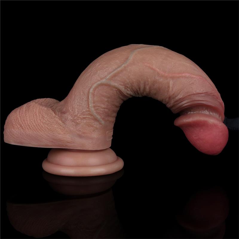 LOVETOY - DILDO DUAL LAYER SILICONA 7.5