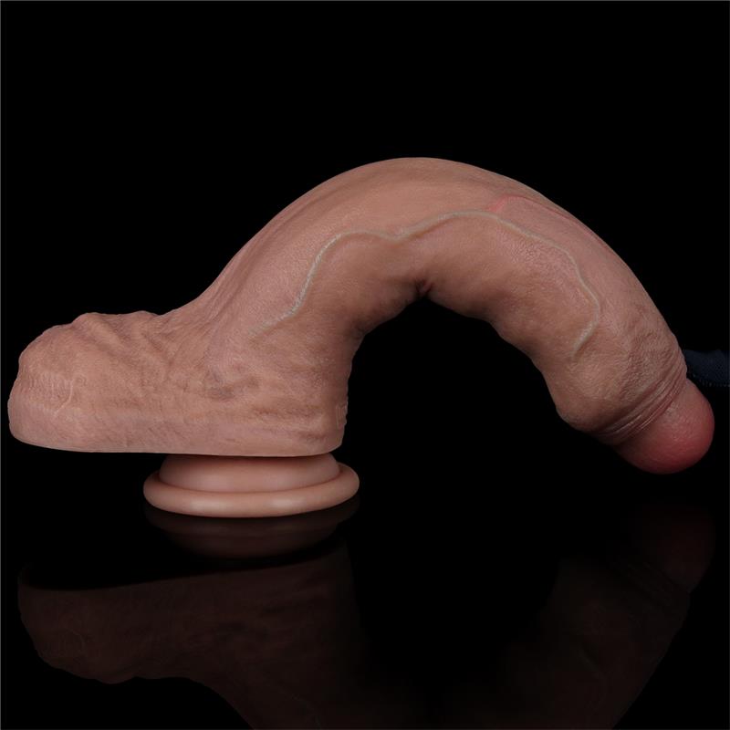 LOVETOY - DILDO DUAL LAYER SILICONA 8.5