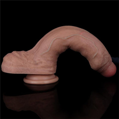 LOVETOY - DILDO DUAL LAYER SILICONA 8.5