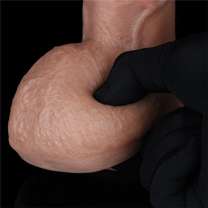 LOVETOY - DILDO DUAL LAYER SILICONA 9