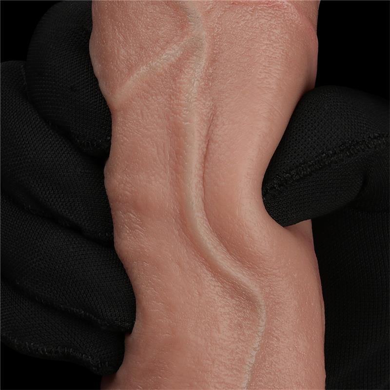 LOVETOY - DILDO DUAL LAYER SILICONA 9