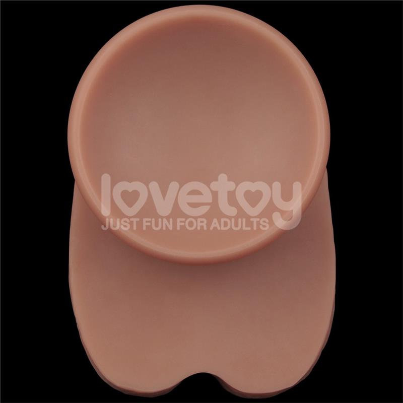 LOVETOY - DILDO DUAL LAYERED ARTICULABLE XXL 16