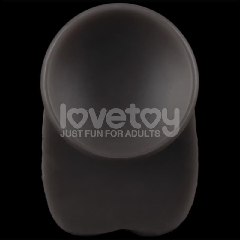 LOVETOY - DILDO DUAL LAYERED ARTICULABLE XXL 16
