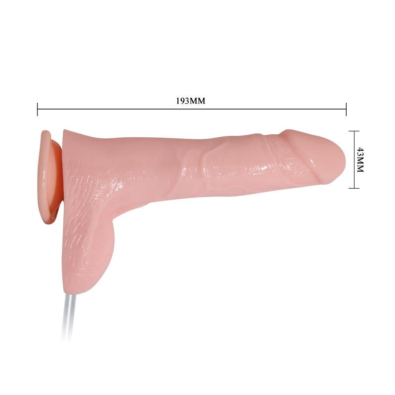 BAILE - DILDO EYACULADOR WATER SPRAY NATURAL