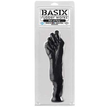BASIX RUBBER WORKS - DILDO FORMA DE PUÑO FIST OF FURY NEGRO