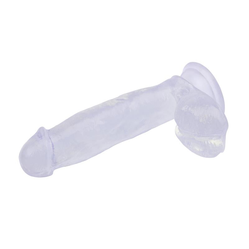 CHISA - DILDO HI-RUBBER 7 TRANSPARENTE