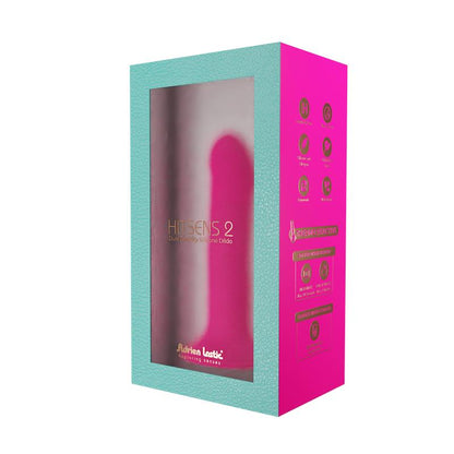ADRIEN LASTIC - DILDO HITSENS 2 DOBLE DENSIDAD ROSA