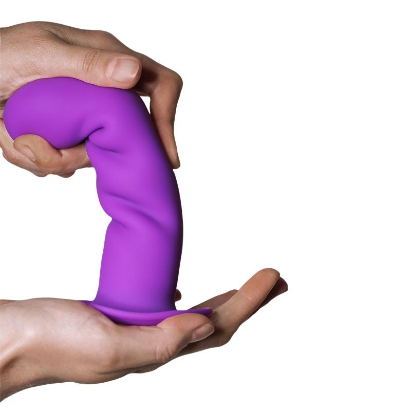 ADRIEN LASTIC - DILDO HITSENS 3 DOBLE DENSIDAD PURPURA
