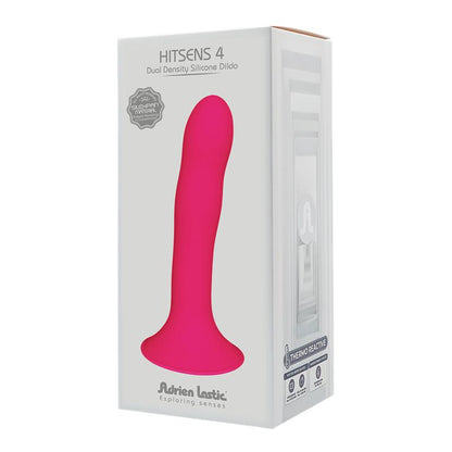 ADRIEN LASTIC - DILDO HITSENS 4 DOBLE DENSIDAD ROSA