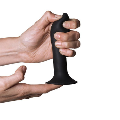 ADRIEN LASTIC - DILDO HITSENS 5 DOBLE DENSIDAD NEGRO