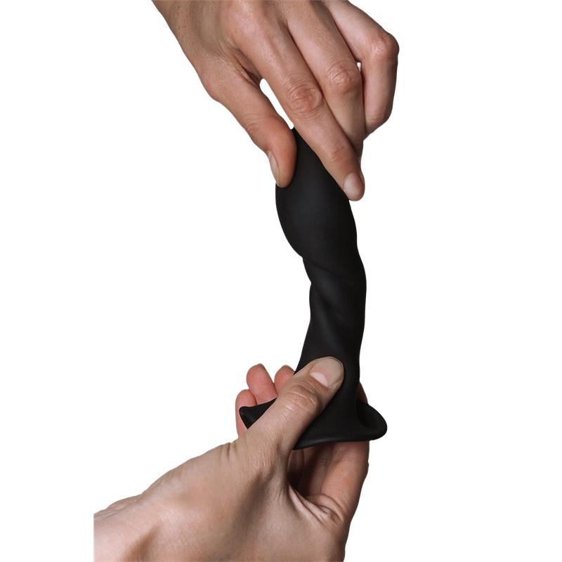 ADRIEN LASTIC - DILDO HITSENS 5 DOBLE DENSIDAD NEGRO