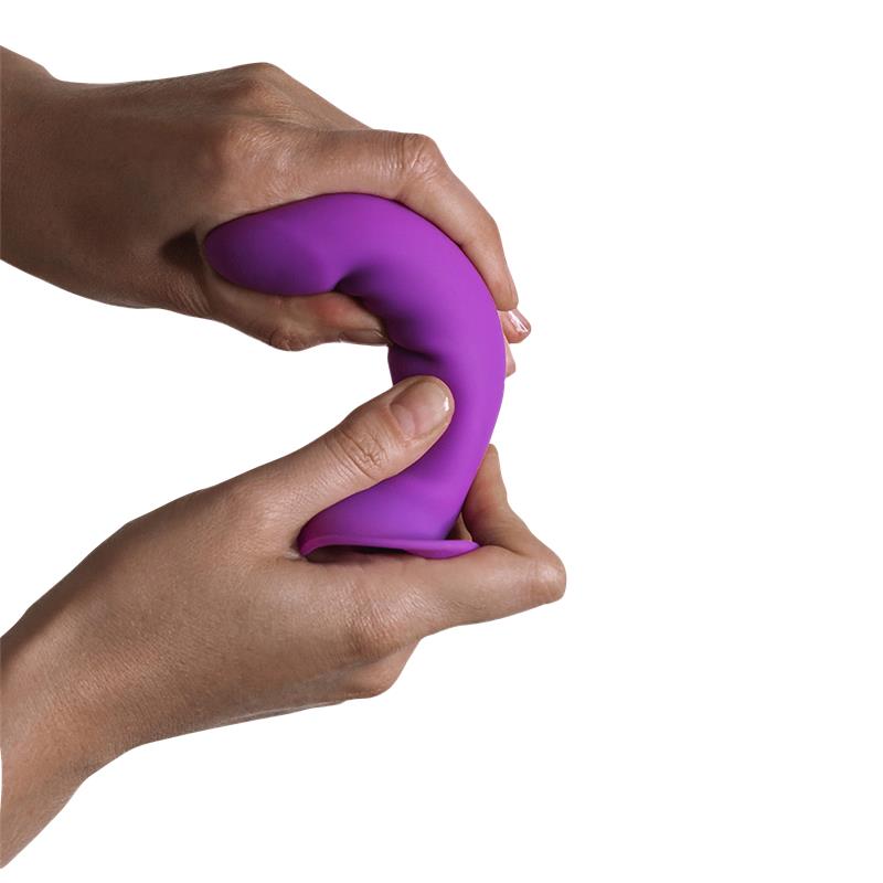 ADRIEN LASTIC - DILDO HITSENS 6 DOBLE DENSIDAD PÚRPURA