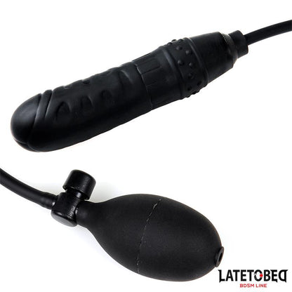 LATETOBED BDSM LINE - DILDO INFLABLE CON BOMBA MANUAL