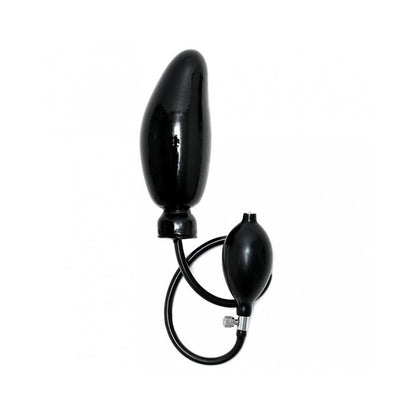 BONDAGE PLAY - DILDO INFLABLE LÁTEX NEGRO