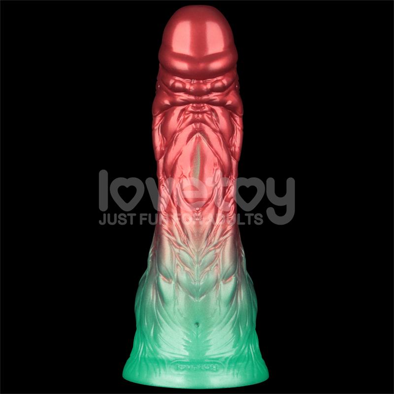 LOVETOY - DILDO INFLABLE SILICONA DUAL DENSITY 8