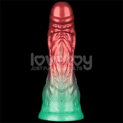LOVETOY - DILDO INFLABLE SILICONA DUAL DENSITY 8