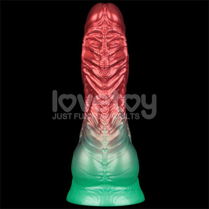 LOVETOY - DILDO INFLABLE SILICONA DUAL DENSITY 8