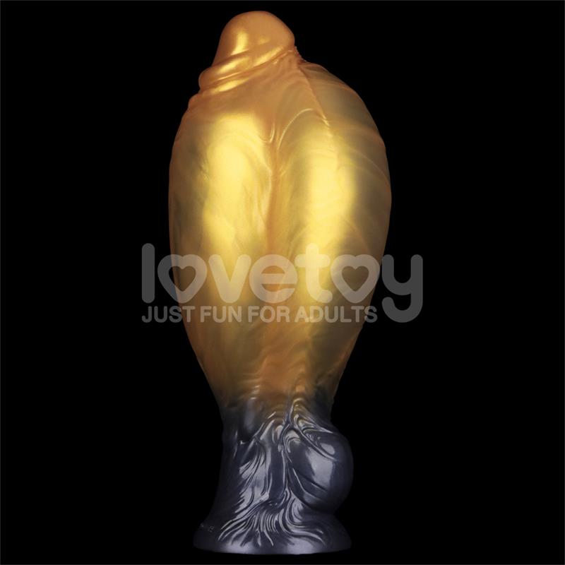 LOVETOY - DILDO INFLABLE SILICONA DUAL DENSITY 8