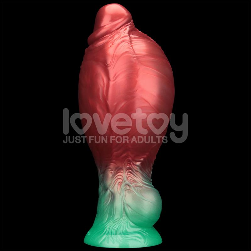 LOVETOY - DILDO INFLABLE SILICONA DUAL DENSITY 8