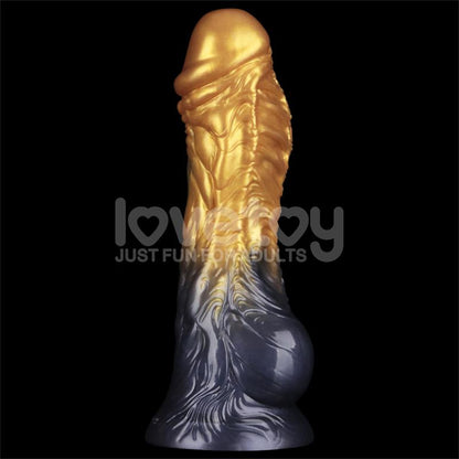 LOVETOY - DILDO INFLABLE SILICONA DUAL DENSITY 8