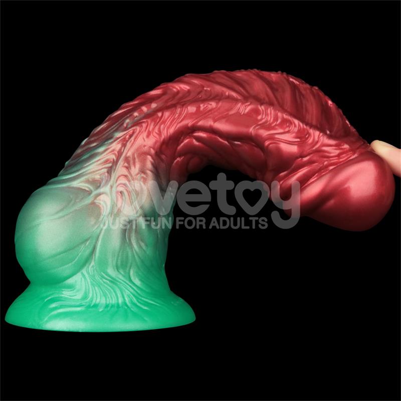 LOVETOY - DILDO INFLABLE SILICONA DUAL DENSITY 8