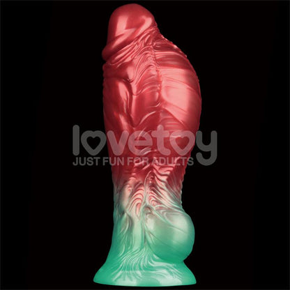 LOVETOY - DILDO INFLABLE SILICONA DUAL DENSITY 8