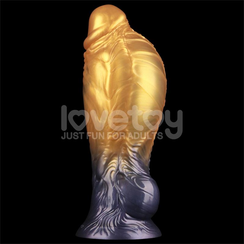 LOVETOY - DILDO INFLABLE SILICONA DUAL DENSITY 8