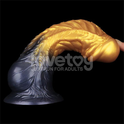 LOVETOY - DILDO INFLABLE SILICONA DUAL DENSITY 8