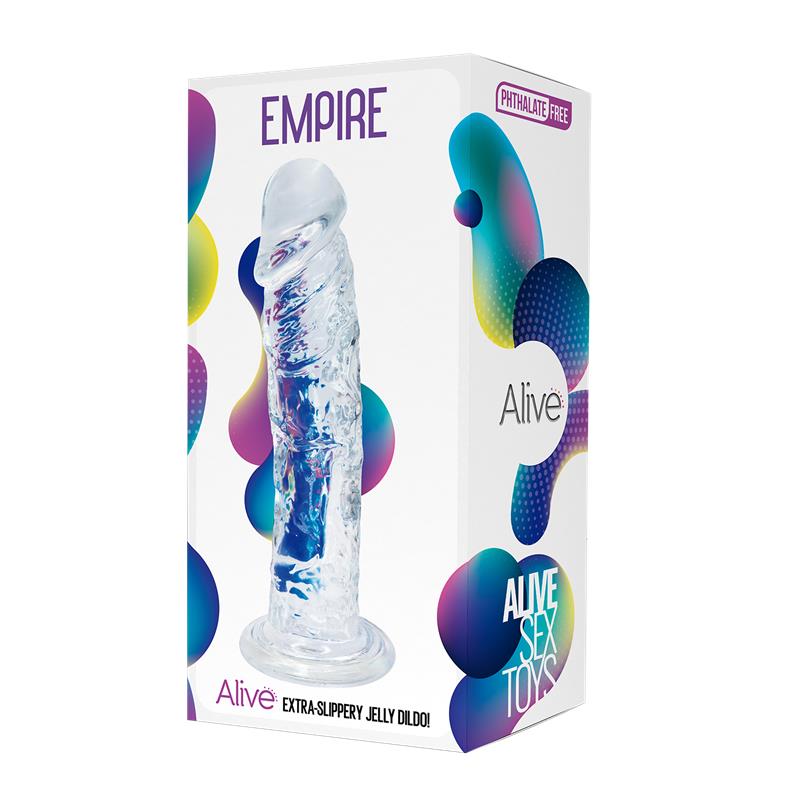 ALIVE - DILDO JELLY EMPIRE 19.3 CM