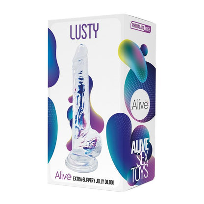 ALIVE - DILDO JELLY LUSTY 18 CM