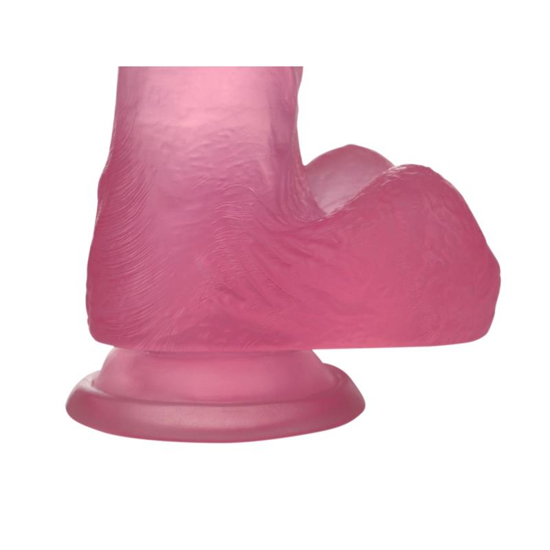 LOVETOY - DILDO JELLY STUDS 6 ROSA