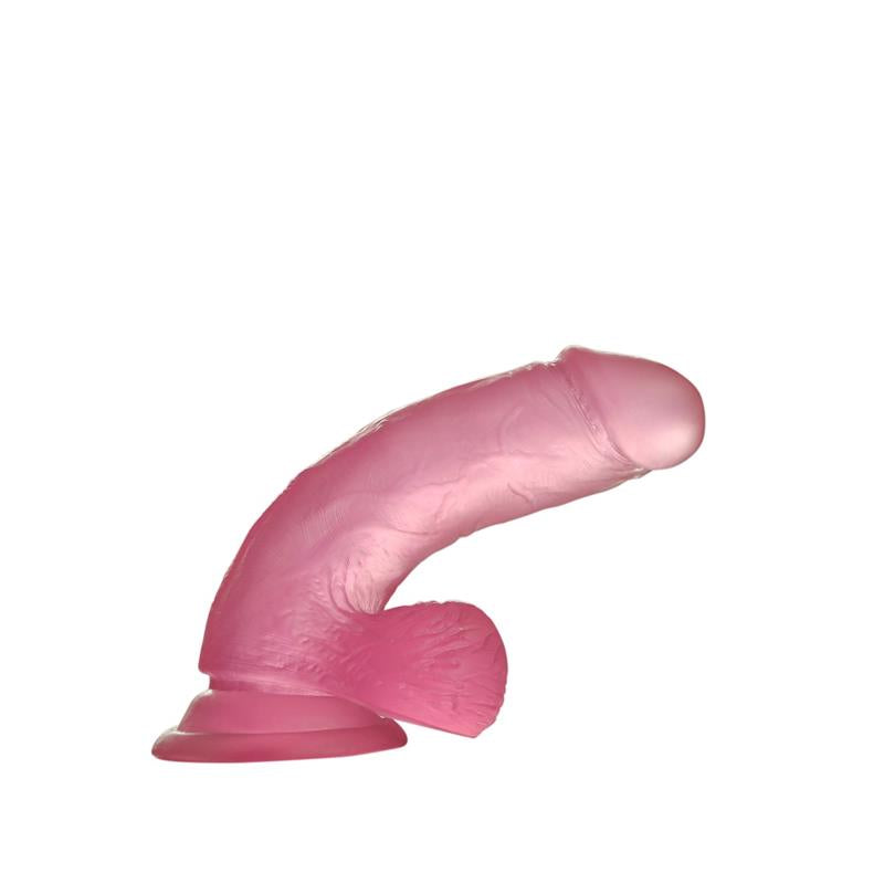 LOVETOY - DILDO JELLY STUDS 6 ROSA