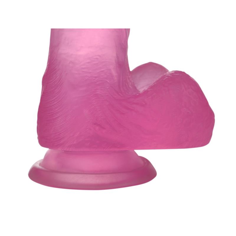 LOVETOY - DILDO JELLY STUDS 7 ROSA