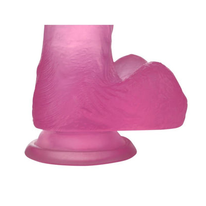 LOVETOY - DILDO JELLY STUDS 7 ROSA