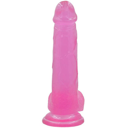 LOVETOY - DILDO JELLY STUDS 8 ROSA