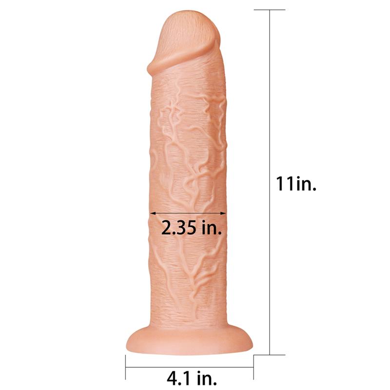 LOVETOY - DILDO KING 11 NATURAL