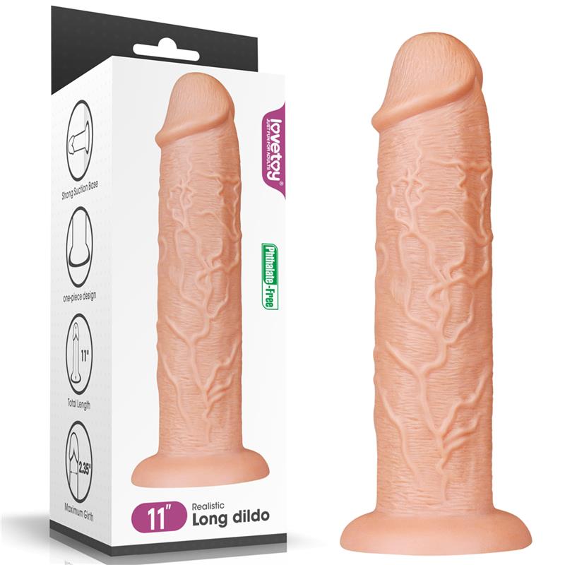 LOVETOY - DILDO KING 11 NATURAL