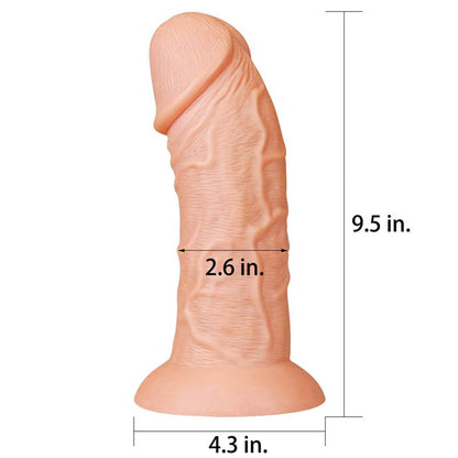 LOVETOY - DILDO KING 9.5 NATURAL