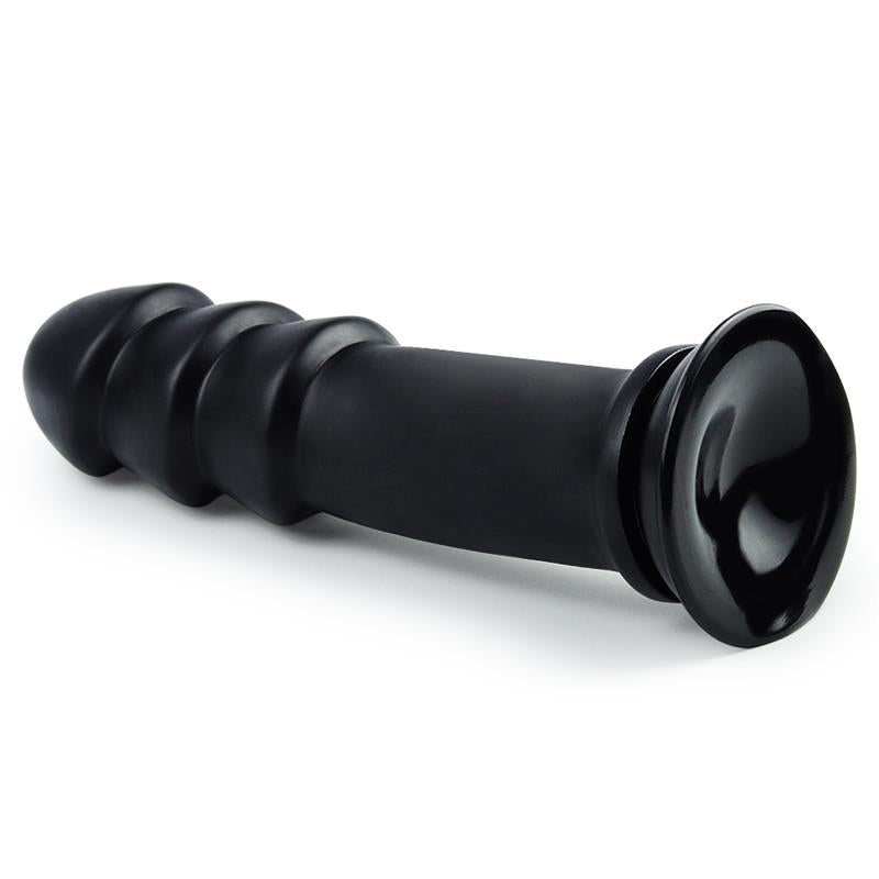 LOVETOY - DILDO KING SIZED ANAL RIPPLES 11.25 NEGRO