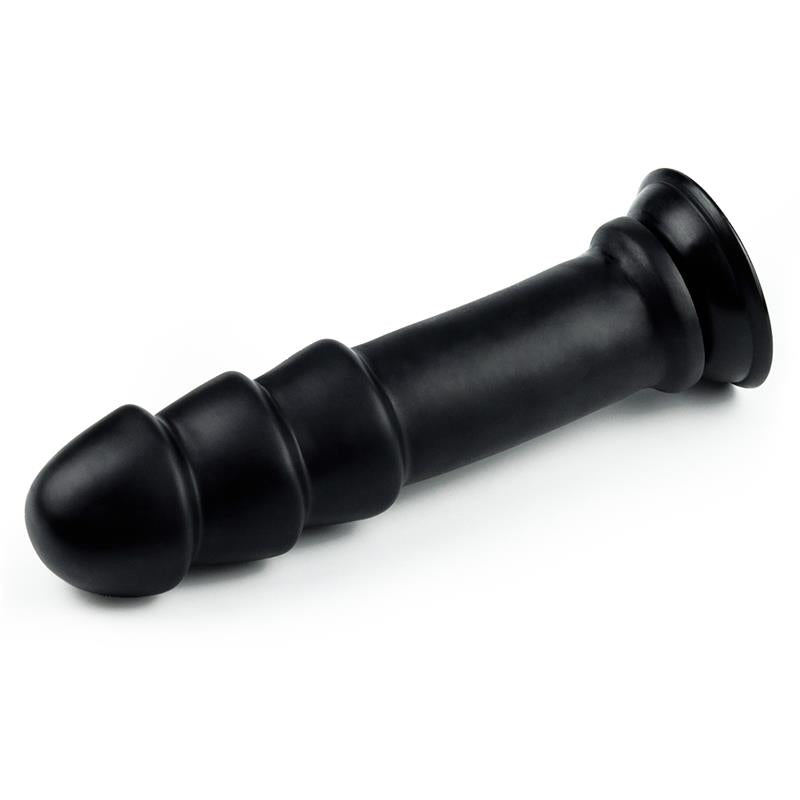 LOVETOY - DILDO KING SIZED ANAL RIPPLES 11.25 NEGRO