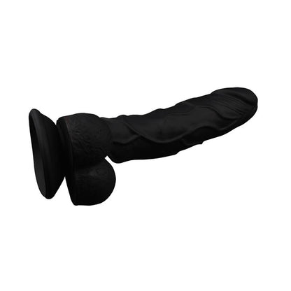 CHISA - DILDO LABOUR 8 SILICONA LÍQUIDA NEGRO